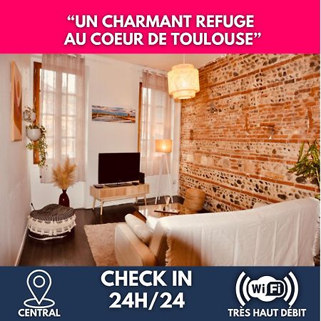 Le Charme D'Arnaud Hypercentre Wifi Accueil Gratuit H24 Apartment Тулуза Екстериор снимка